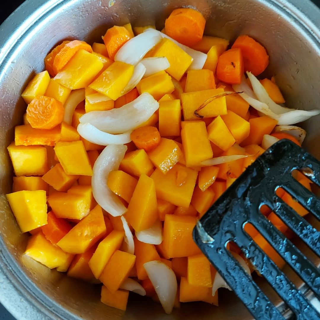 Puré de calabaza Paso 3 Puré de calabaza Paso 3