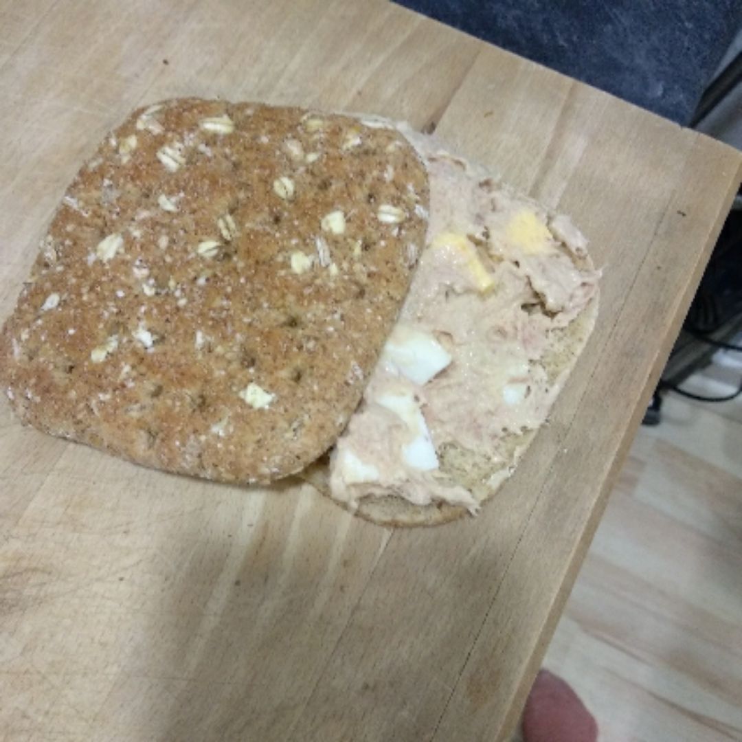 Sandwich de hummus