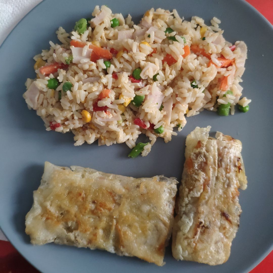 Rollitos de primavera caseros Paso 5
