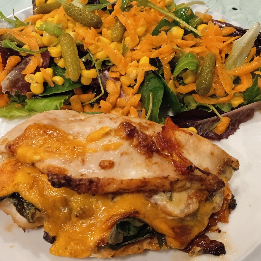Pechuga de pollo rellena Pechuga de pollo rellena