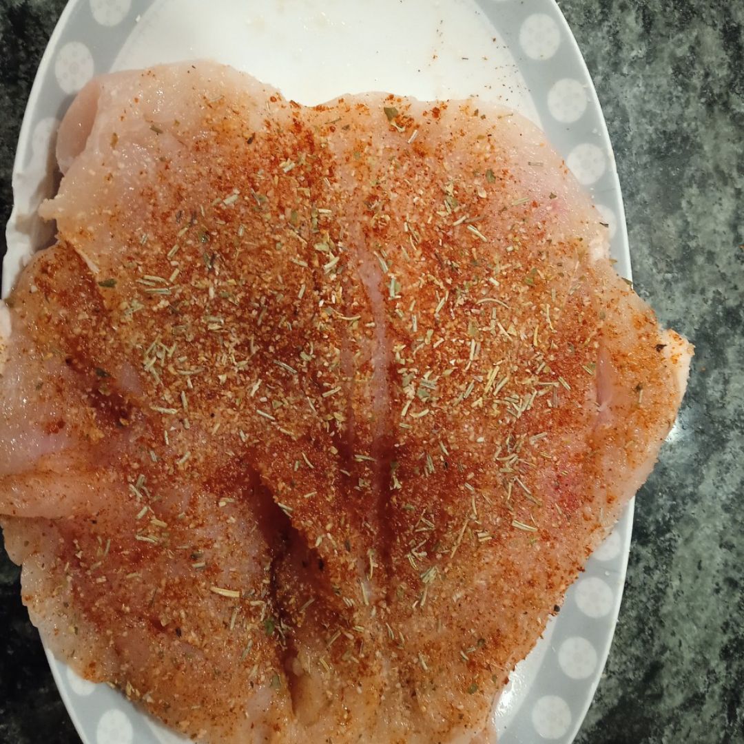 Pechuga de pollo rellena Paso 0 Pechuga de pollo rellena Paso 0