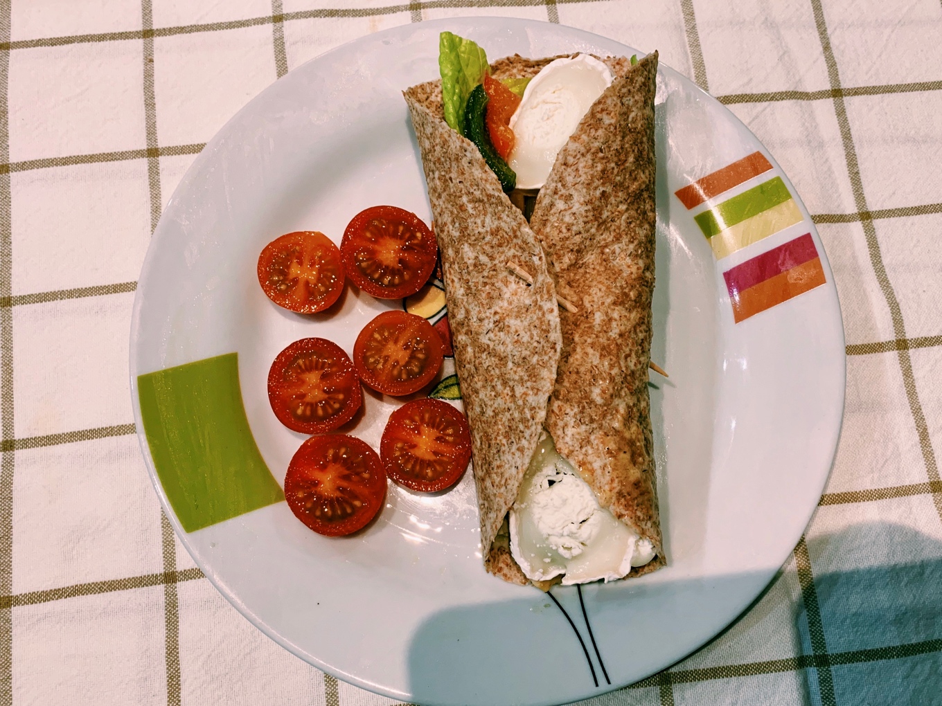 Fajitas de queso de cabra Fajitas de queso de cabra
