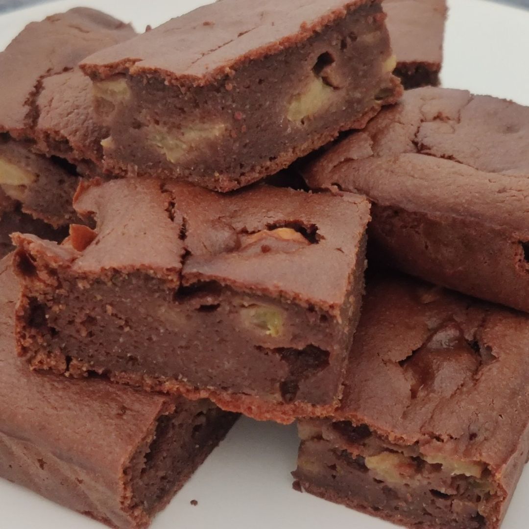 🍫Brownie de manzana y almendra🍏 🍫Brownie de manzana y almendra🍏