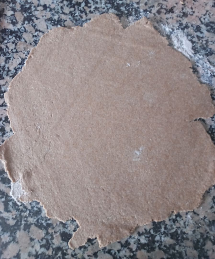 Pizza con masa integral casera Paso 4 Pizza con masa integral casera Paso 4