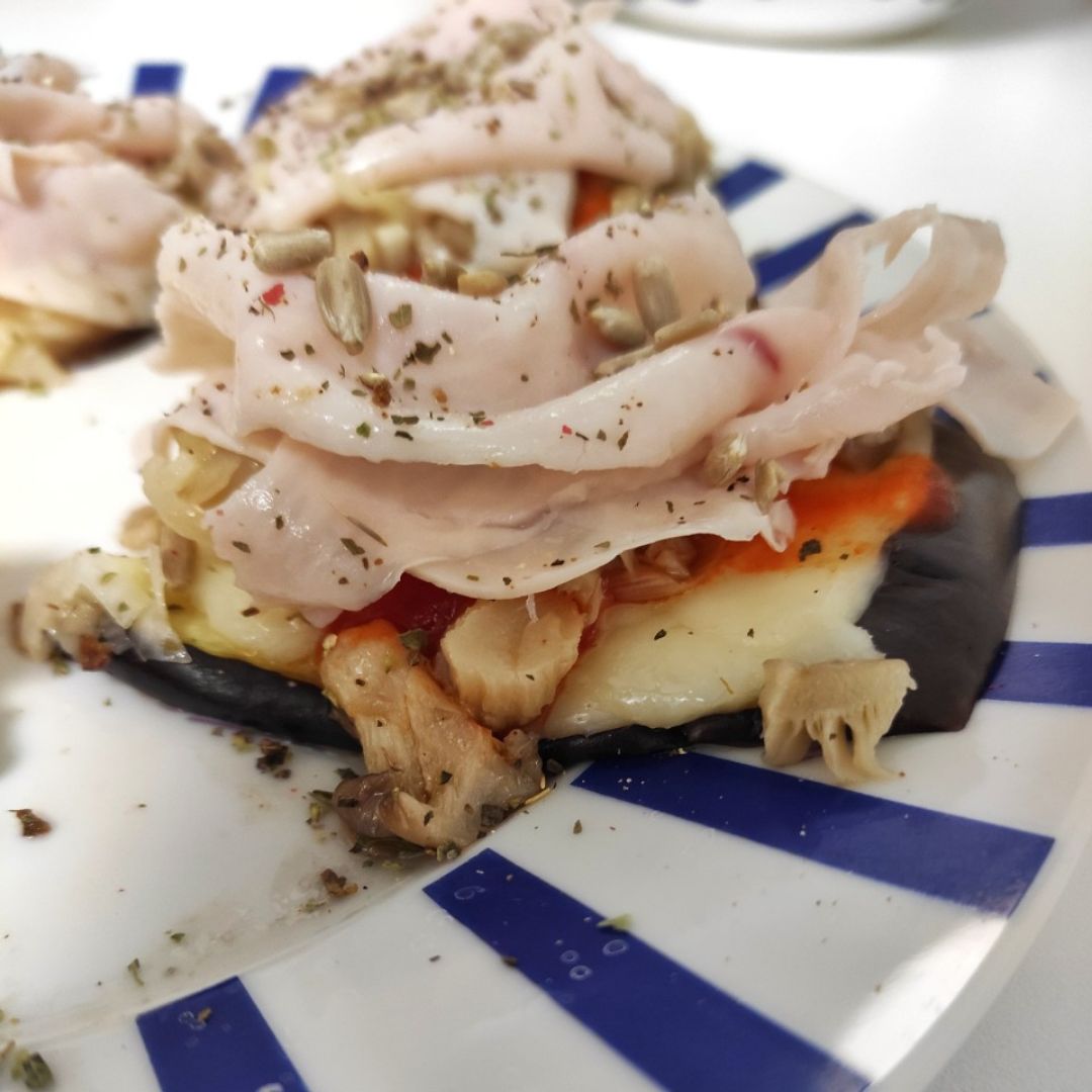 Tapas de berenjena Paso 4 Tapas de berenjena Paso 4