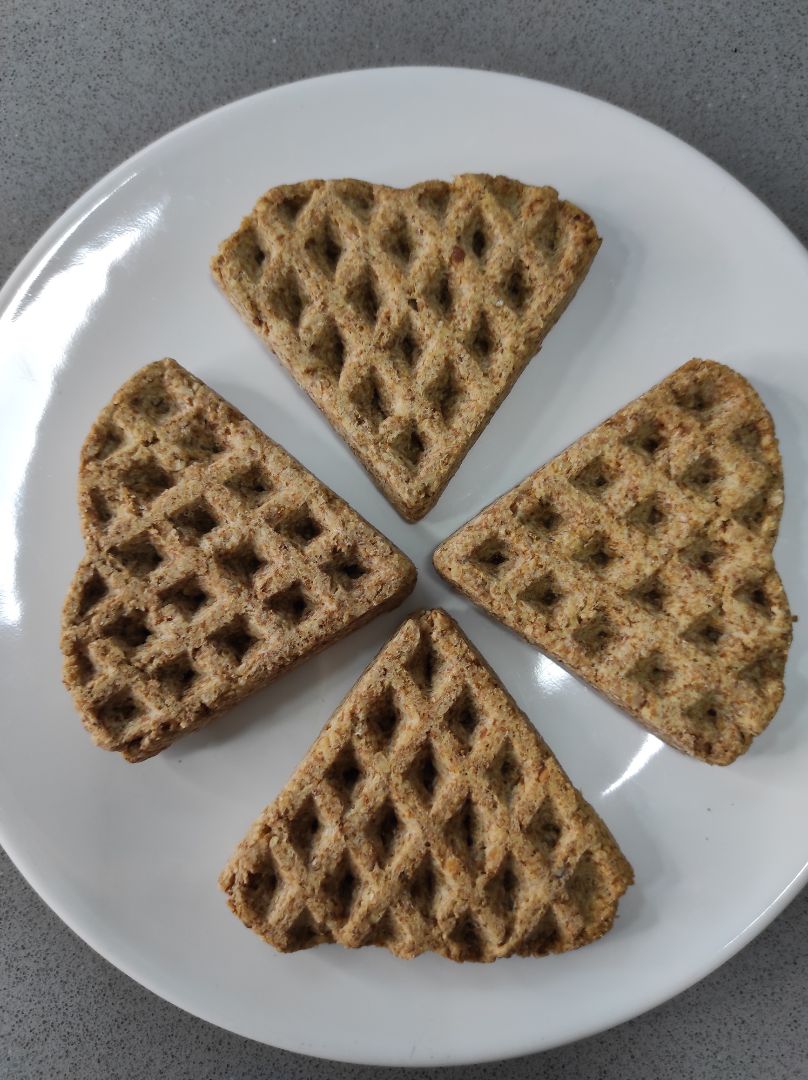 Waffles/gofres veganos Paso 3 Waffles/gofres veganos Paso 3