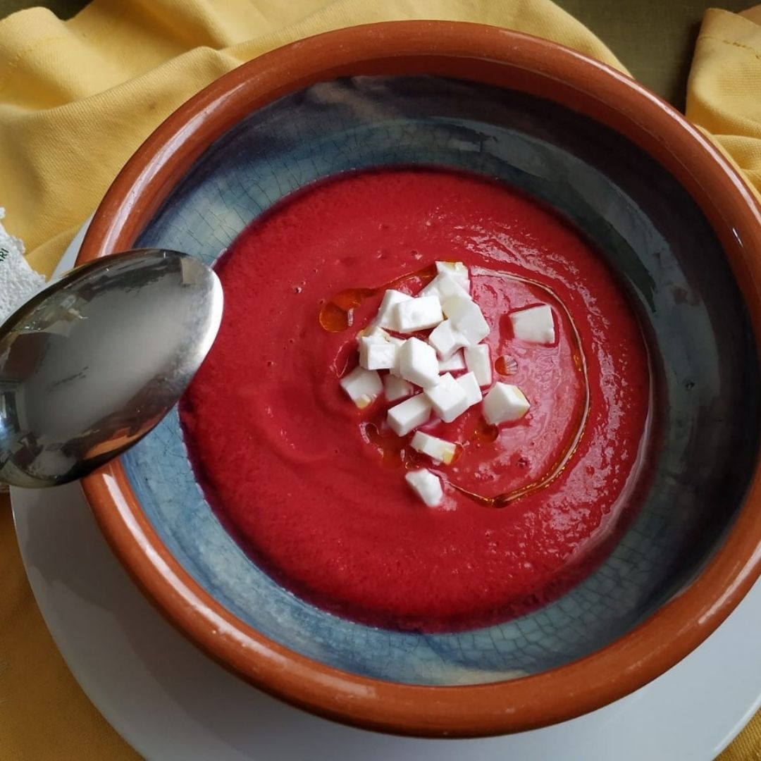 Sopa fría de remolacha Sopa fría de remolacha