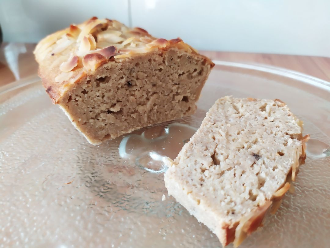 Bizcocho de plátano, avena y lemon curd 🥧🍌🍋 Bizcocho de plátano, avena y lemon curd 🥧🍌🍋