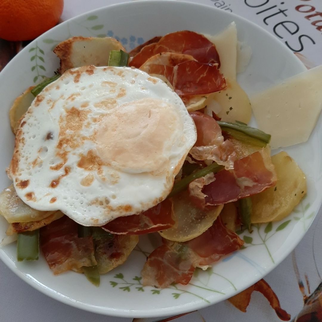 Huevos rotos saludable Huevos rotos saludable