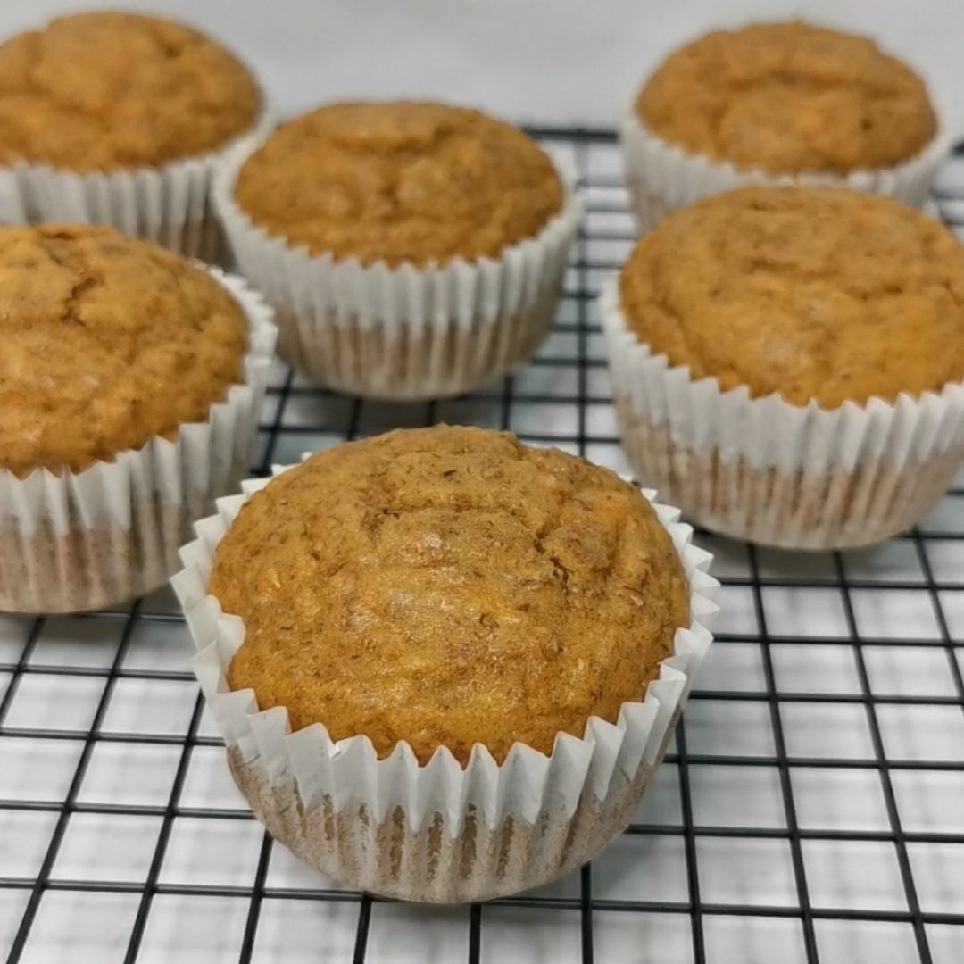 CUPCAKES DE CALABAZA PARA HALLOWEEN🎃 Paso 2