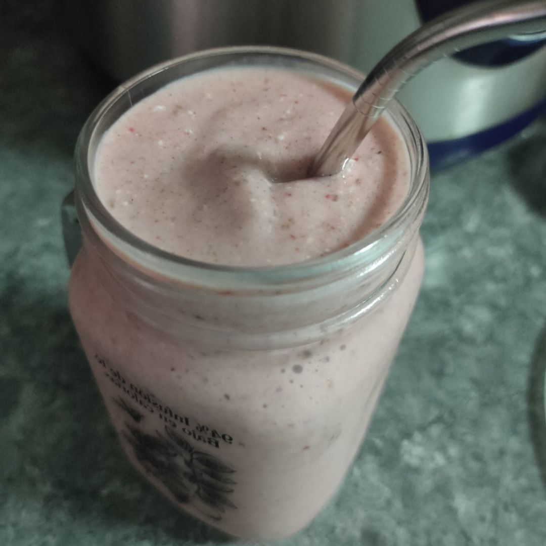 Smoothie de fruta y avena Smoothie de fruta y avena