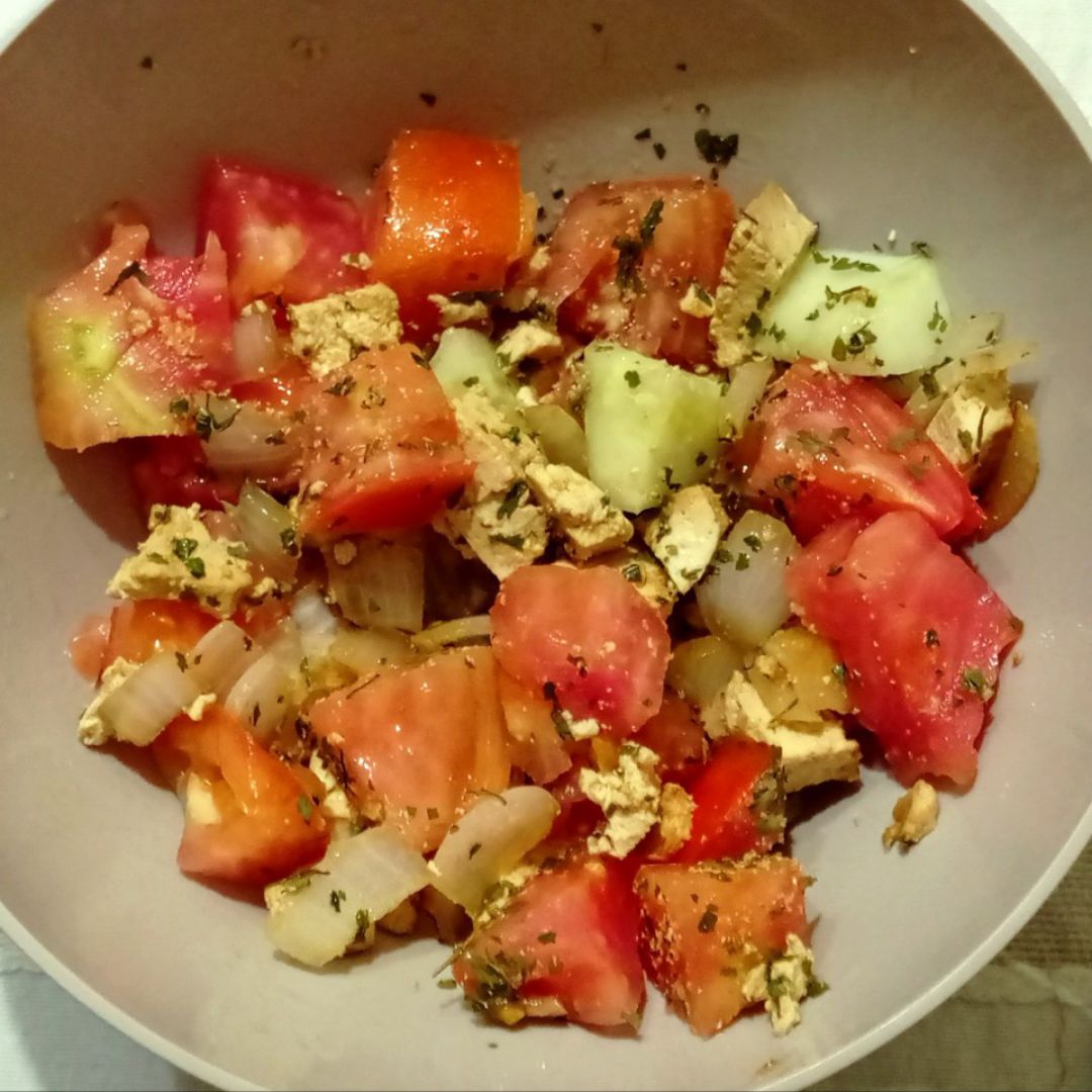 Ensalada semi templada 