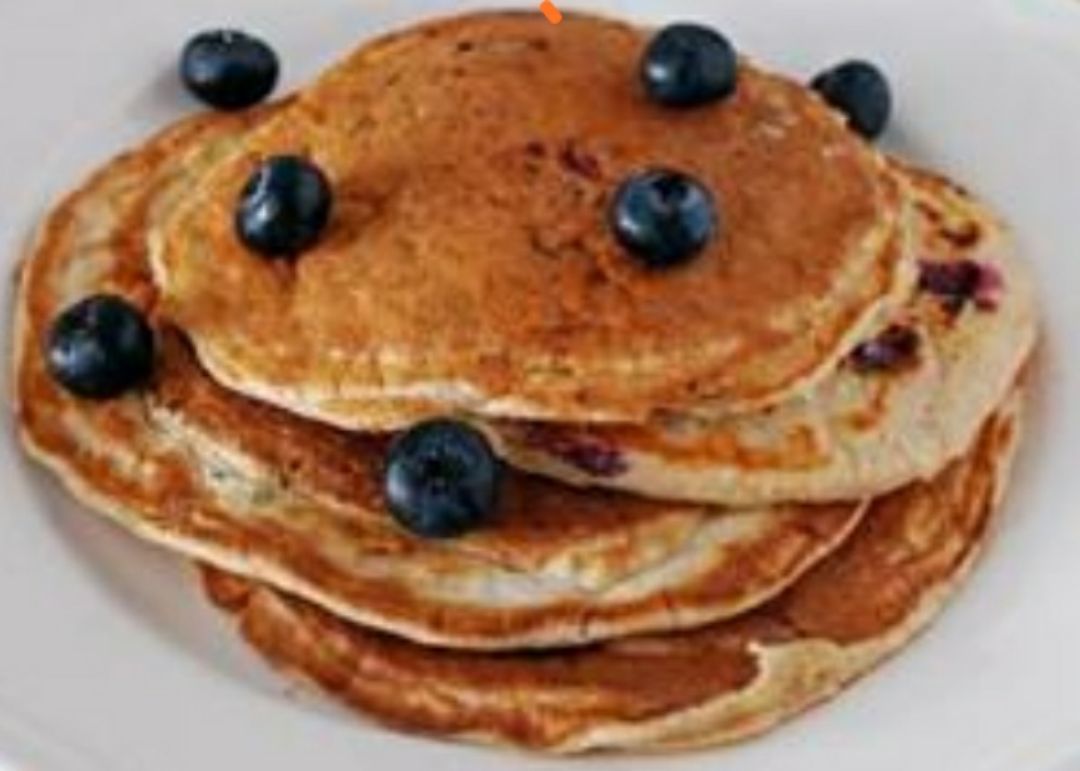 Mini tortitas de avena con fruta