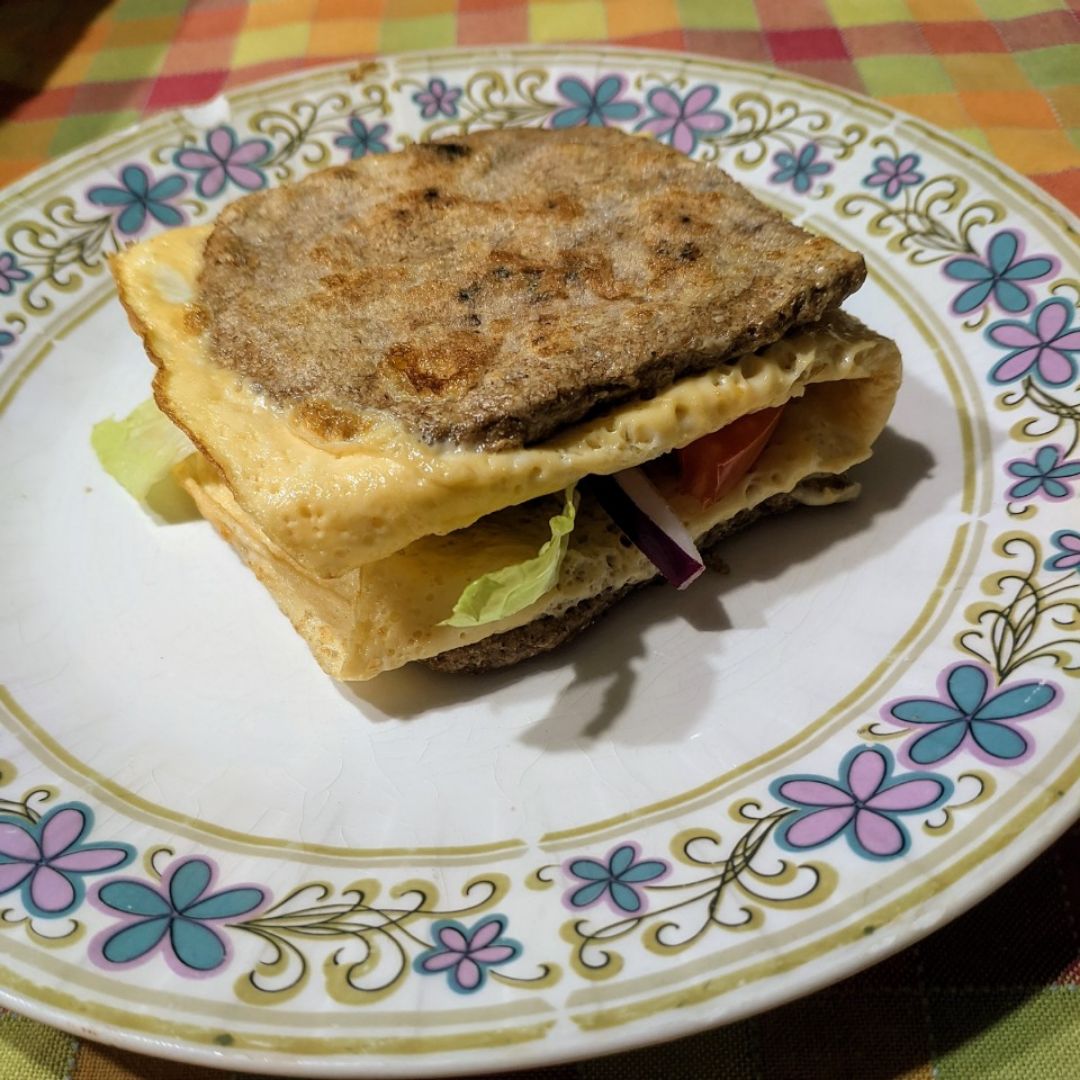 Sandwich de tortilla francesa Sandwich de tortilla francesa