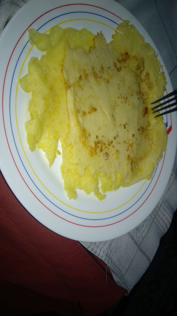 Crepes de manzana y frutos secos sin azúcar Paso 1 Crepes de manzana y frutos secos sin azúcar Paso 1