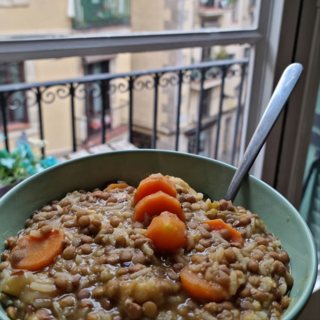 Lentejas veganas que calientan el alma Lentejas veganas que calientan el alma