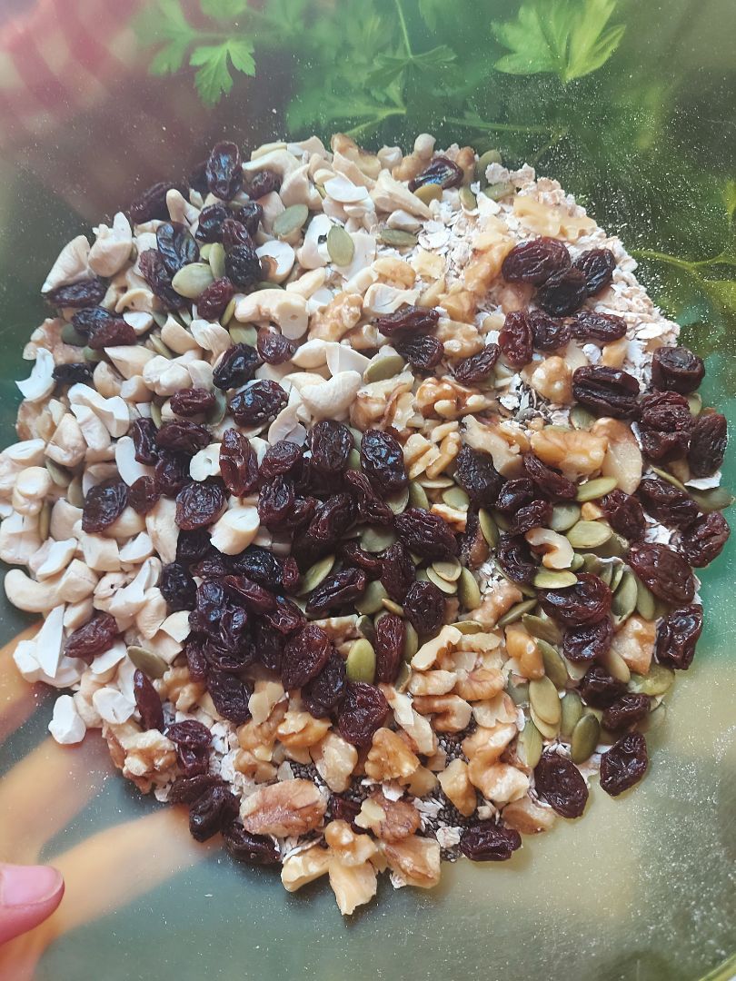 Granola casera Paso 1 Granola casera Paso 1