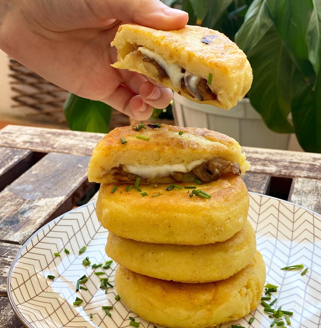 BURGUER DE PATATA RELLENA