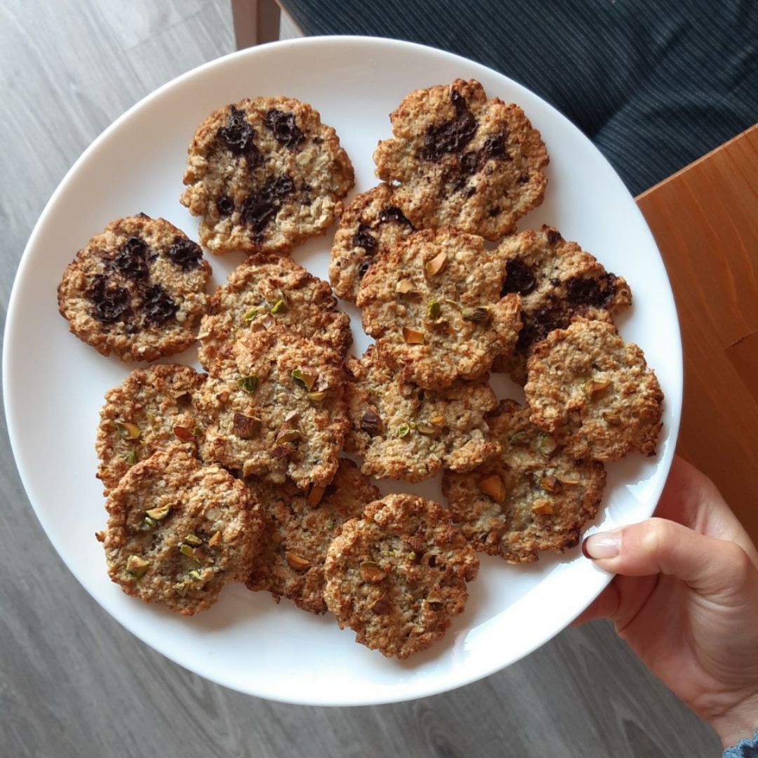 Galletas de avena y plátano Galletas de avena y plátano