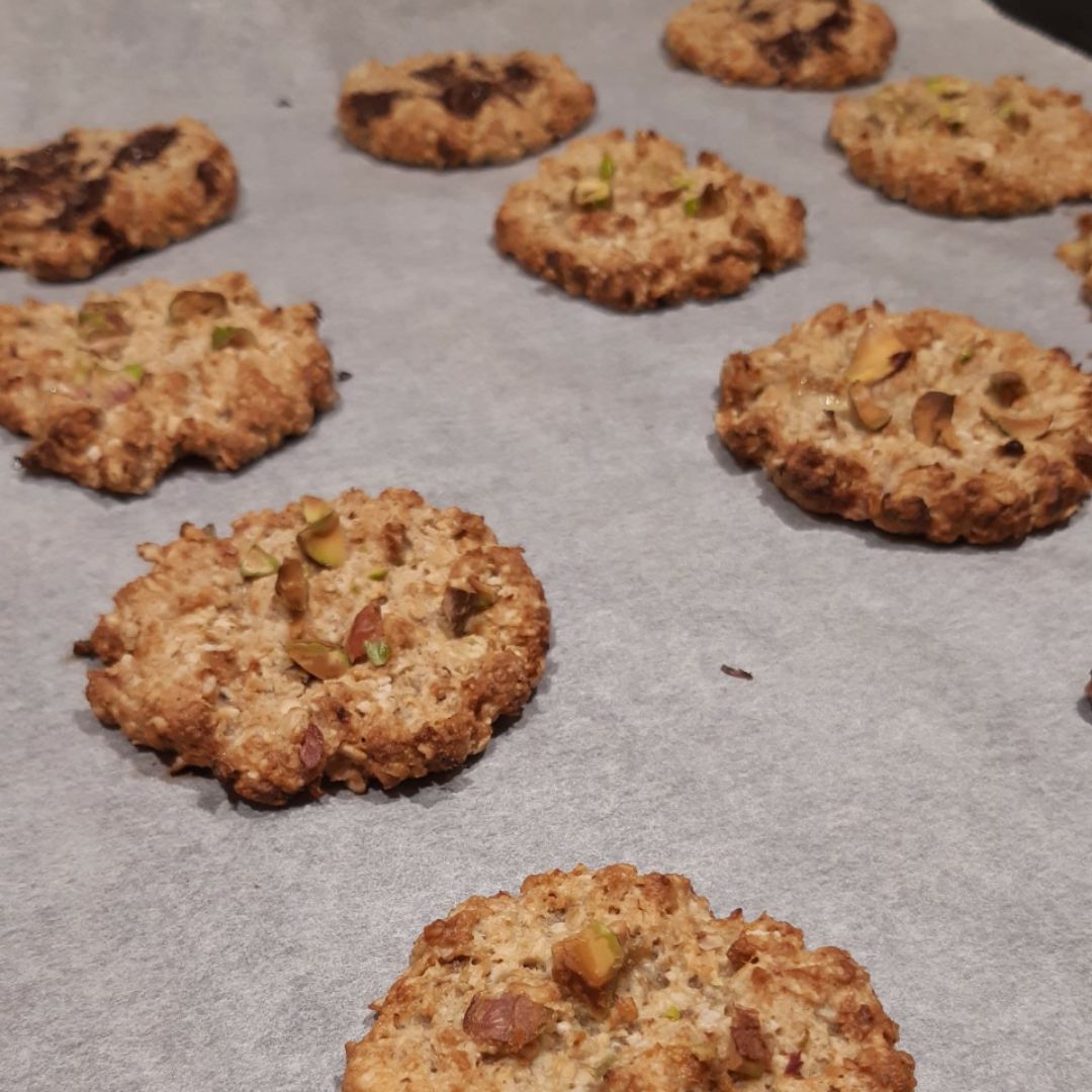 Galletas de avena y plátano Paso 2 Galletas de avena y plátano Paso 2
