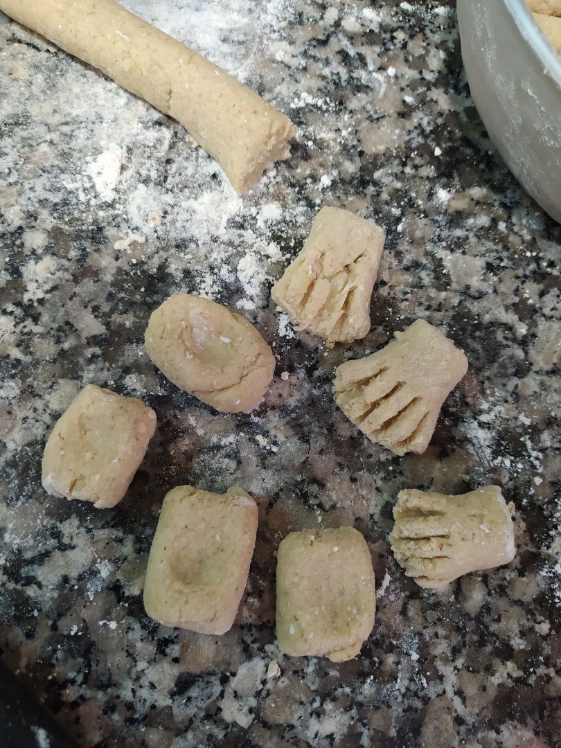 Ñoquis caseros de patata con verduras Paso 2 Ñoquis caseros de patata con verduras Paso 2