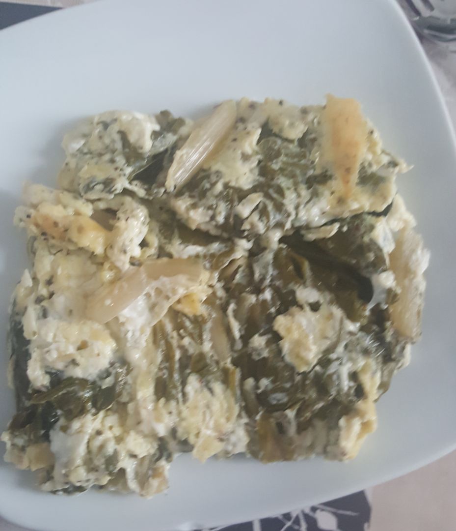 Tortilla de acelgas Tortilla de acelgas