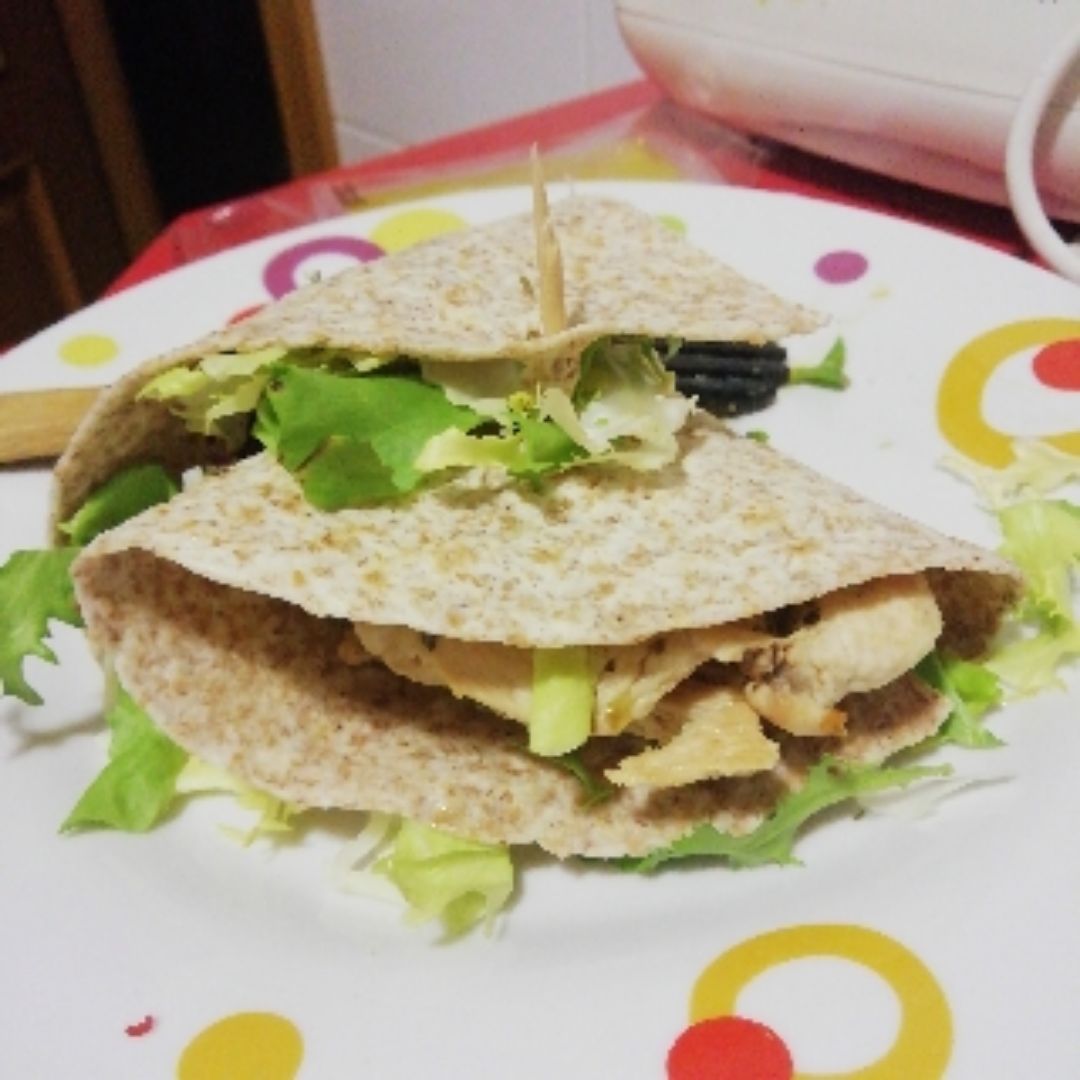 Wrap de pollo Wrap de pollo