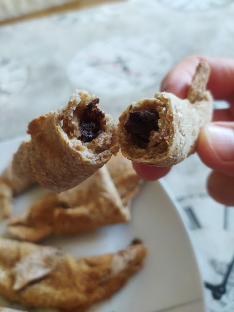 Croissants crujientes Croissants crujientes