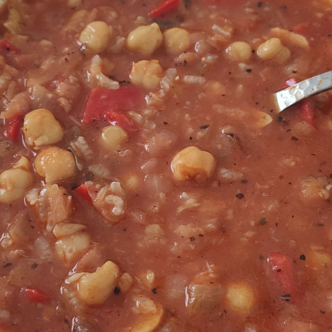 Garbanzos con bacalao Garbanzos con bacalao