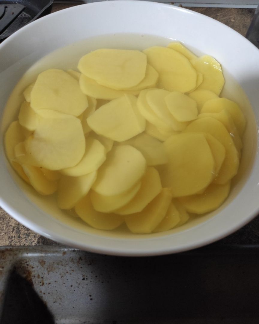 Patatas final al horno Paso 0