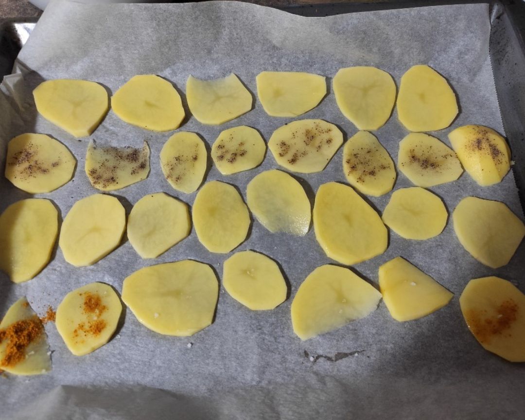 Patatas final al horno Paso 1