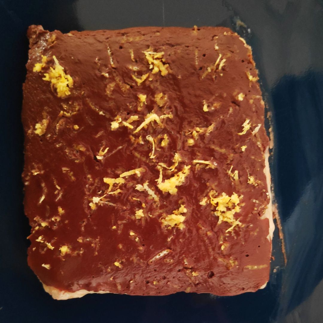 Pastel de limón y chocolate Pastel de limón y chocolate