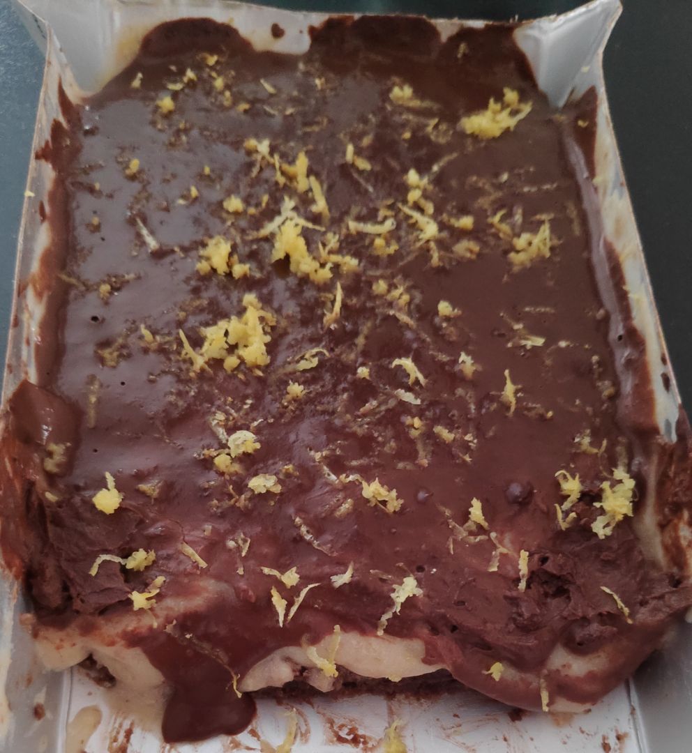 Pastel de limón y chocolate Paso 5 Pastel de limón y chocolate Paso 5