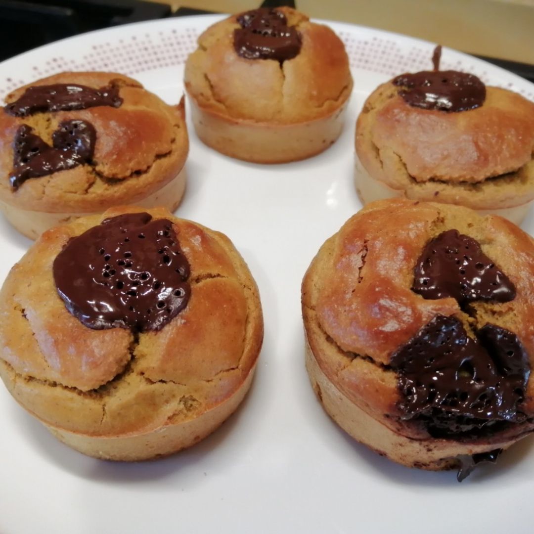 Muffins de zanahoria Muffins de zanahoria