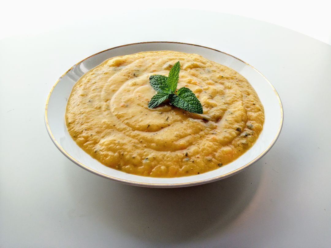 Puré de verduras y caldo Paso 4 Puré de verduras y caldo Paso 4