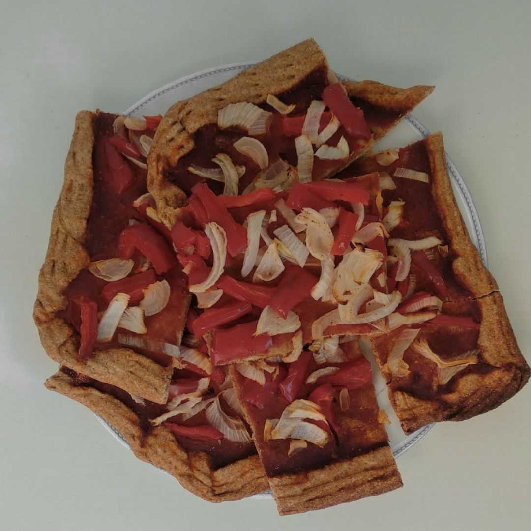 Pizza vegana fácil Pizza vegana fácil