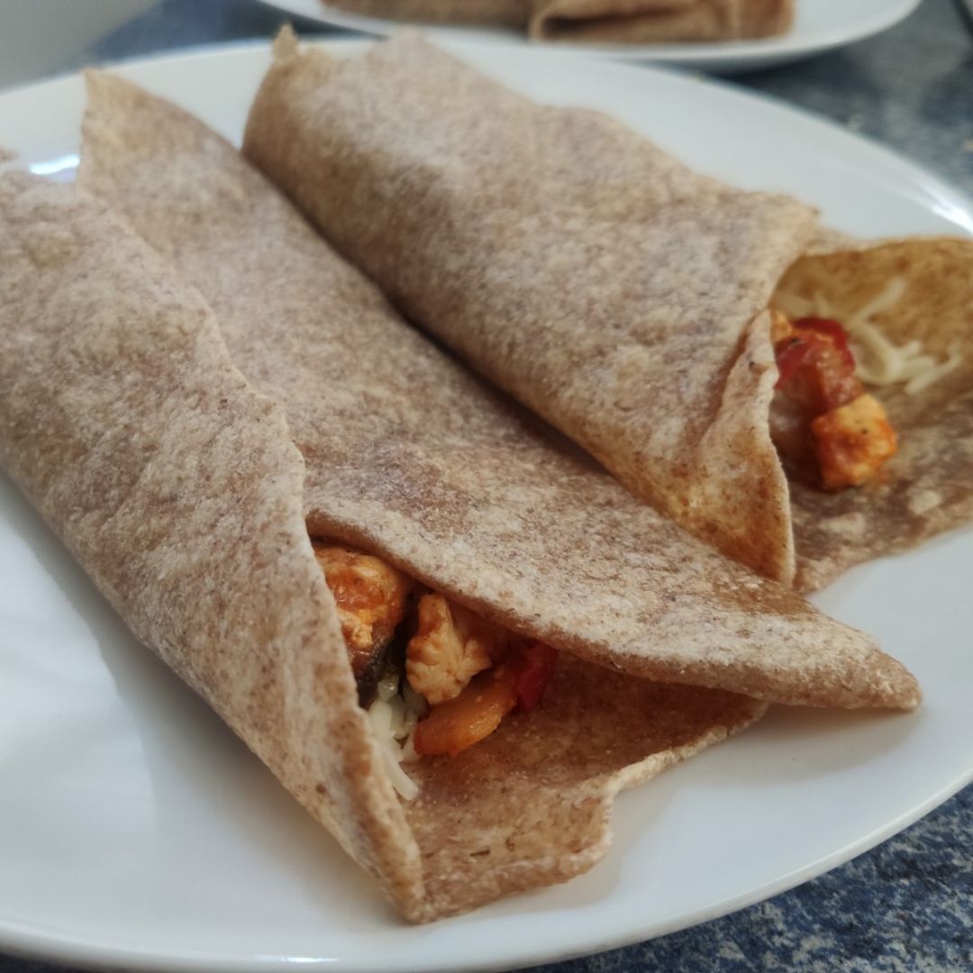 Fajitas integrales faciles Fajitas integrales faciles