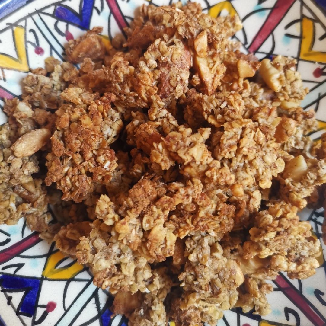 Granola de plátano Granola de plátano