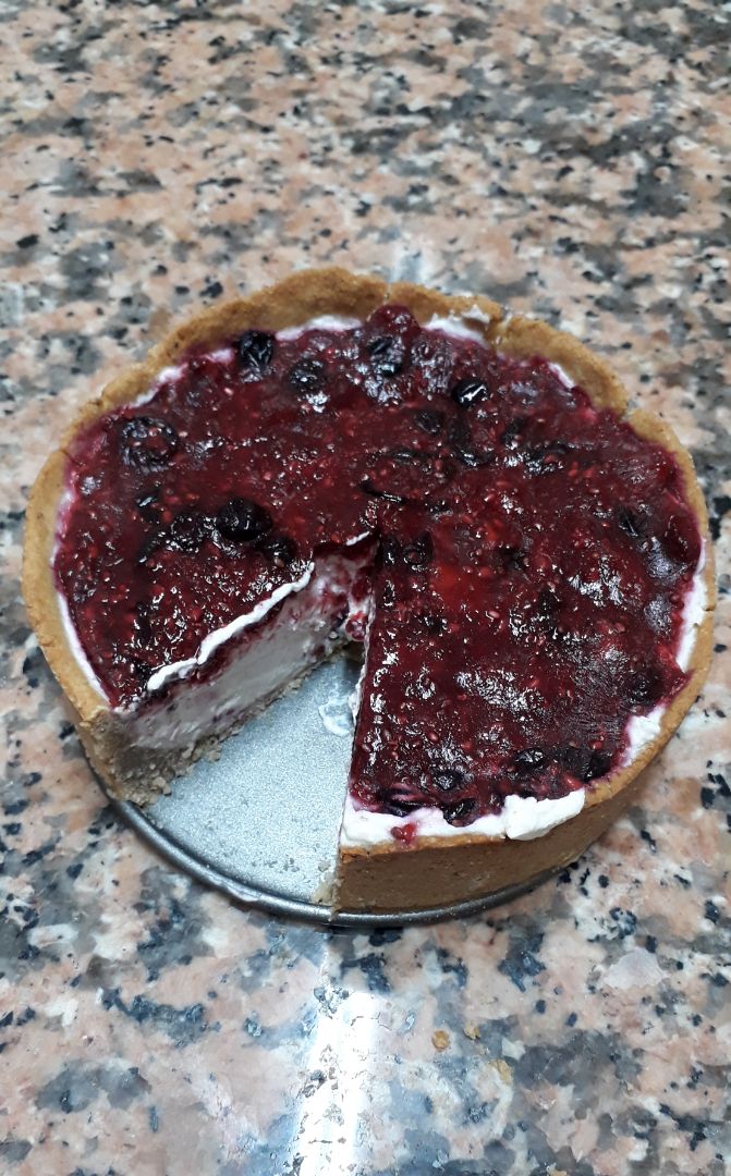 Tarta de queso (tipo mousse) Tarta de queso (tipo mousse)