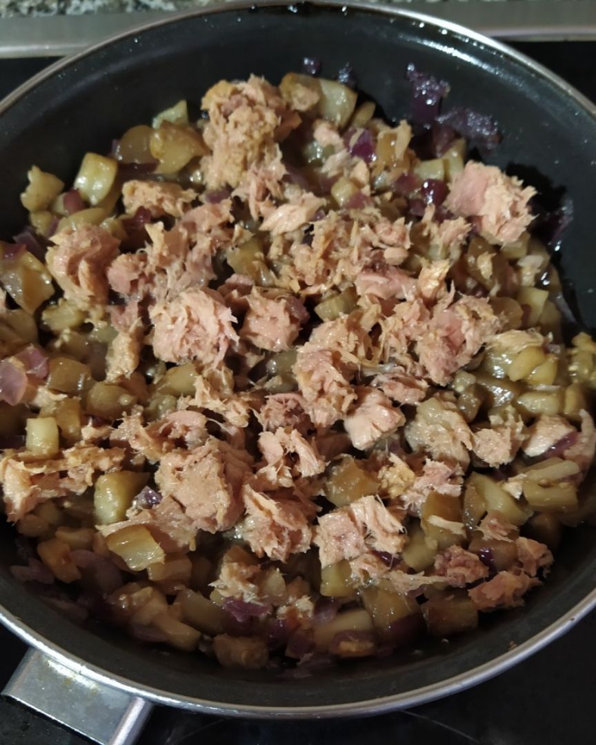 Salteado de berenjena🍆 Salteado de berenjena🍆