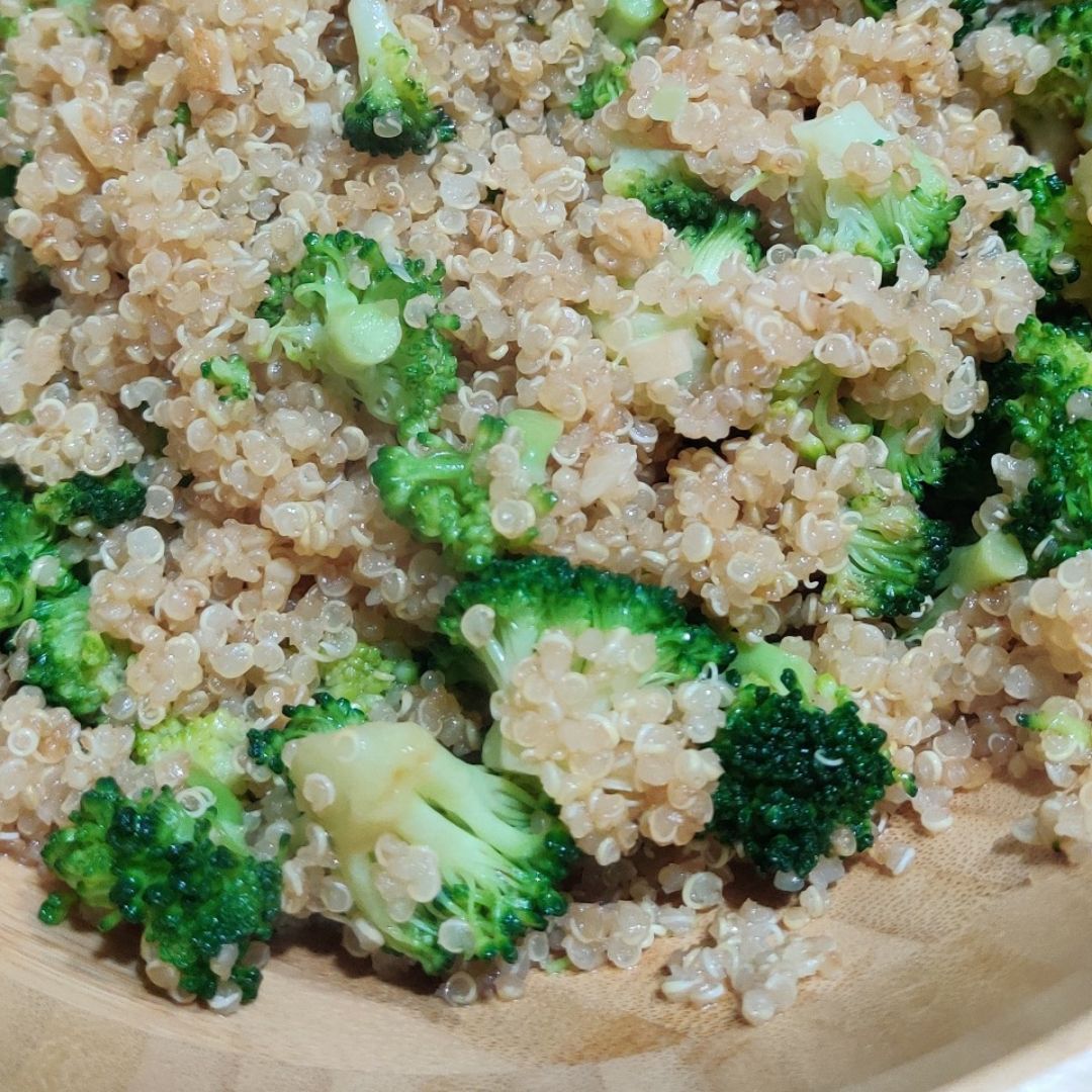 Quinoa con brócoli Quinoa con brócoli