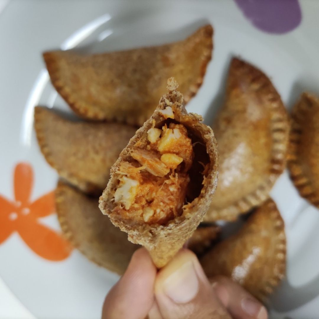 Empanadillas de atún integrales Paso 5 Empanadillas de atún integrales Paso 5