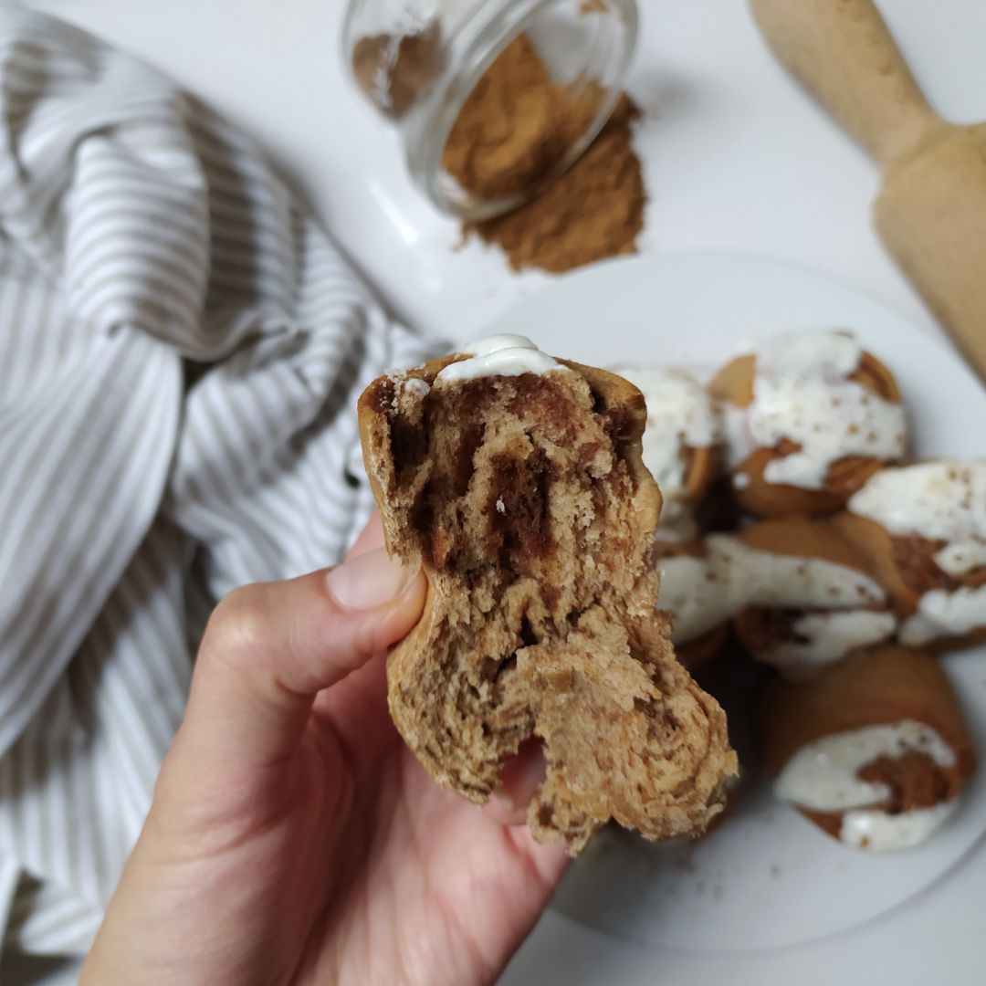 Cinnamon rolls veganos Cinnamon rolls veganos