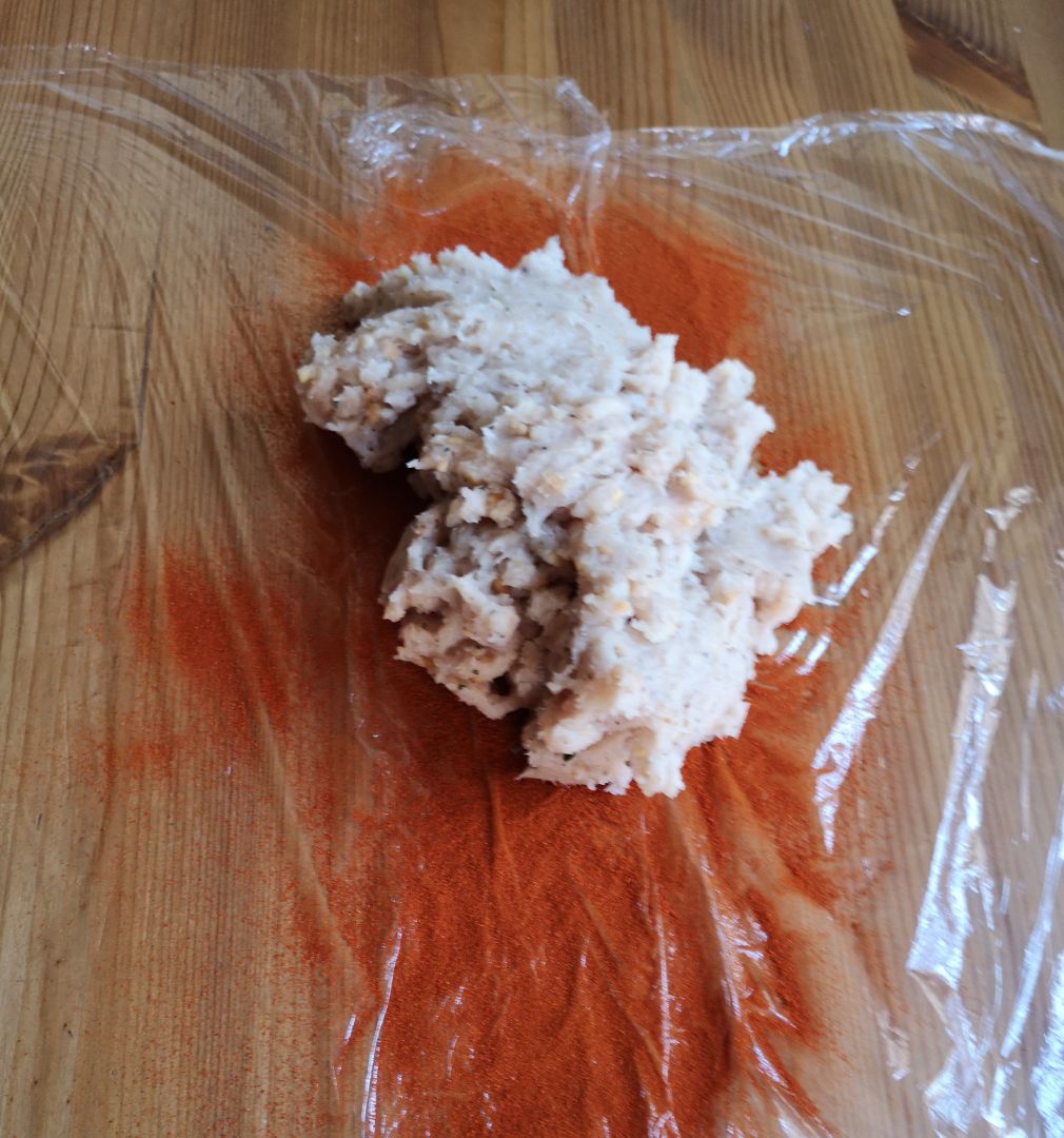FIAMBRE DE POLLO Y CACAHUETES Paso 3 FIAMBRE DE POLLO Y CACAHUETES Paso 3