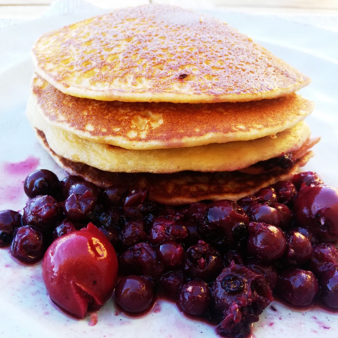 Tortitas de Yogurt sin gluten Tortitas de Yogurt sin gluten