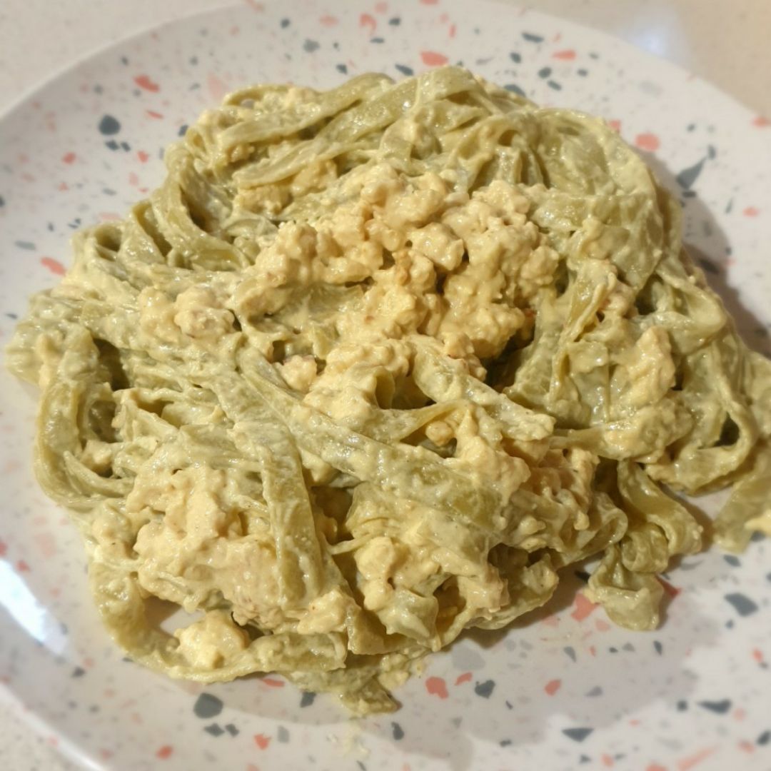 Nidos de espinacas con curri Nidos de espinacas con curri