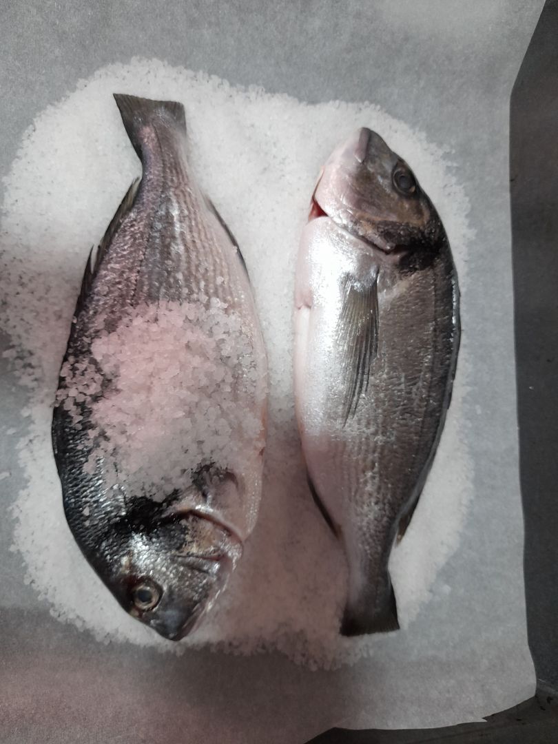 Dorada a la sal Paso 0 Dorada a la sal Paso 0