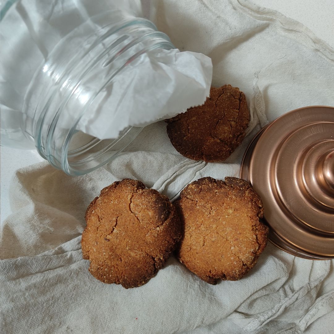 Galletas de avena y crema de cacahuete