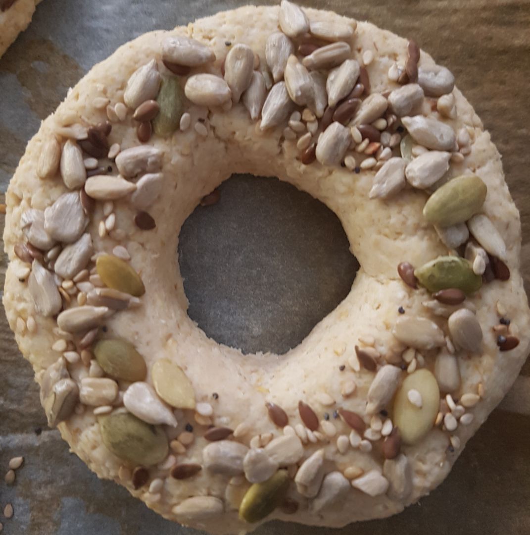 Bagels caseros Paso 1 Bagels caseros Paso 1