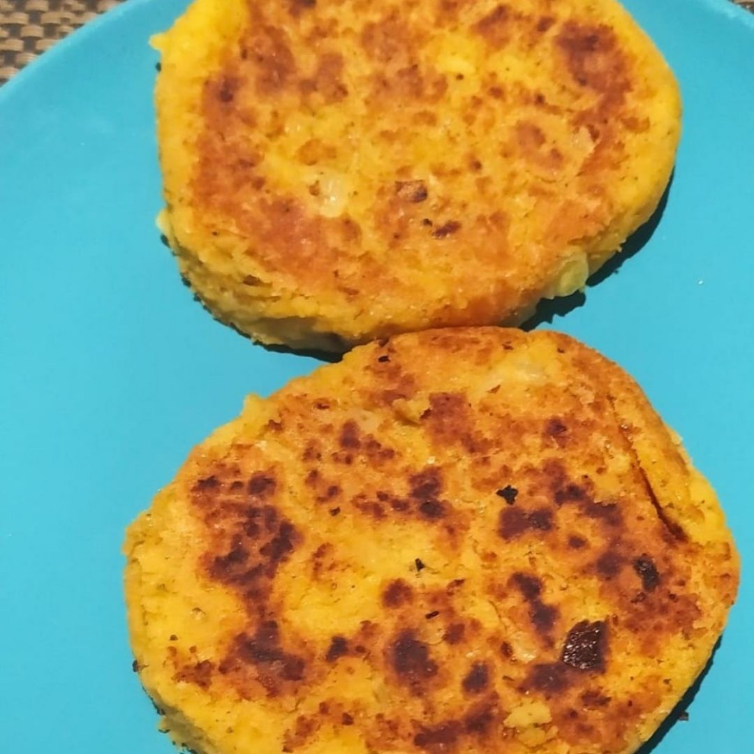 Hamburguesa garbanzos 